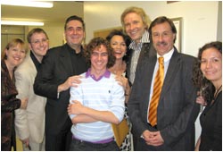 John Treleaven avec Thomas Gottschalk