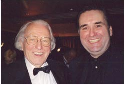 John Treleaven avec Wolfgang Wagner