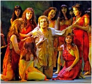 John Treleaven avec bouqueti&egrave;res - Richard Wagner Festival Wels