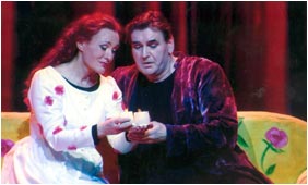 John Treleaven avec Waltraut Meier - Bayerische Staatsoper M&uuml;nchen